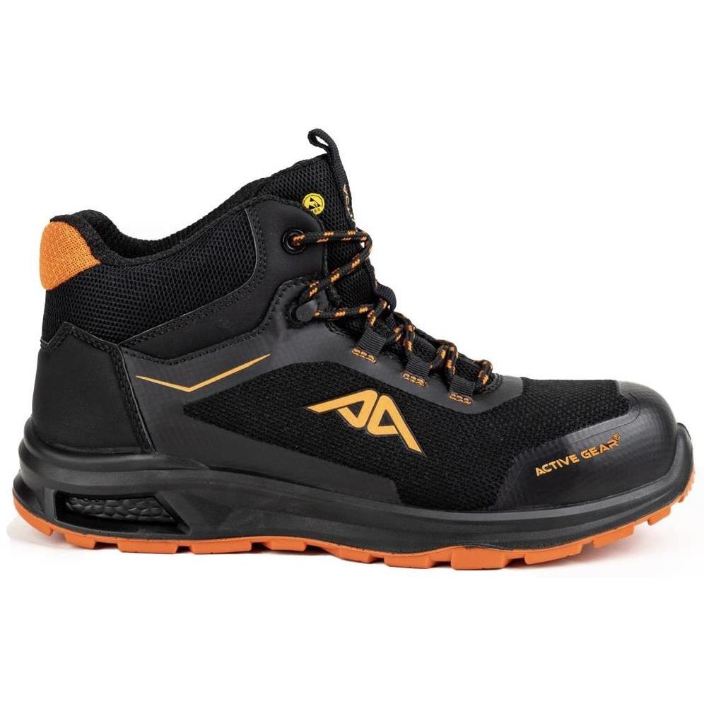 Chaussure montante de sécurité A-FIT High Orange  ESD metl free