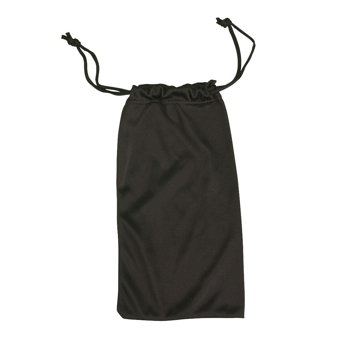 Etui à lunettes souple coloris noir, 20 x 10 cm