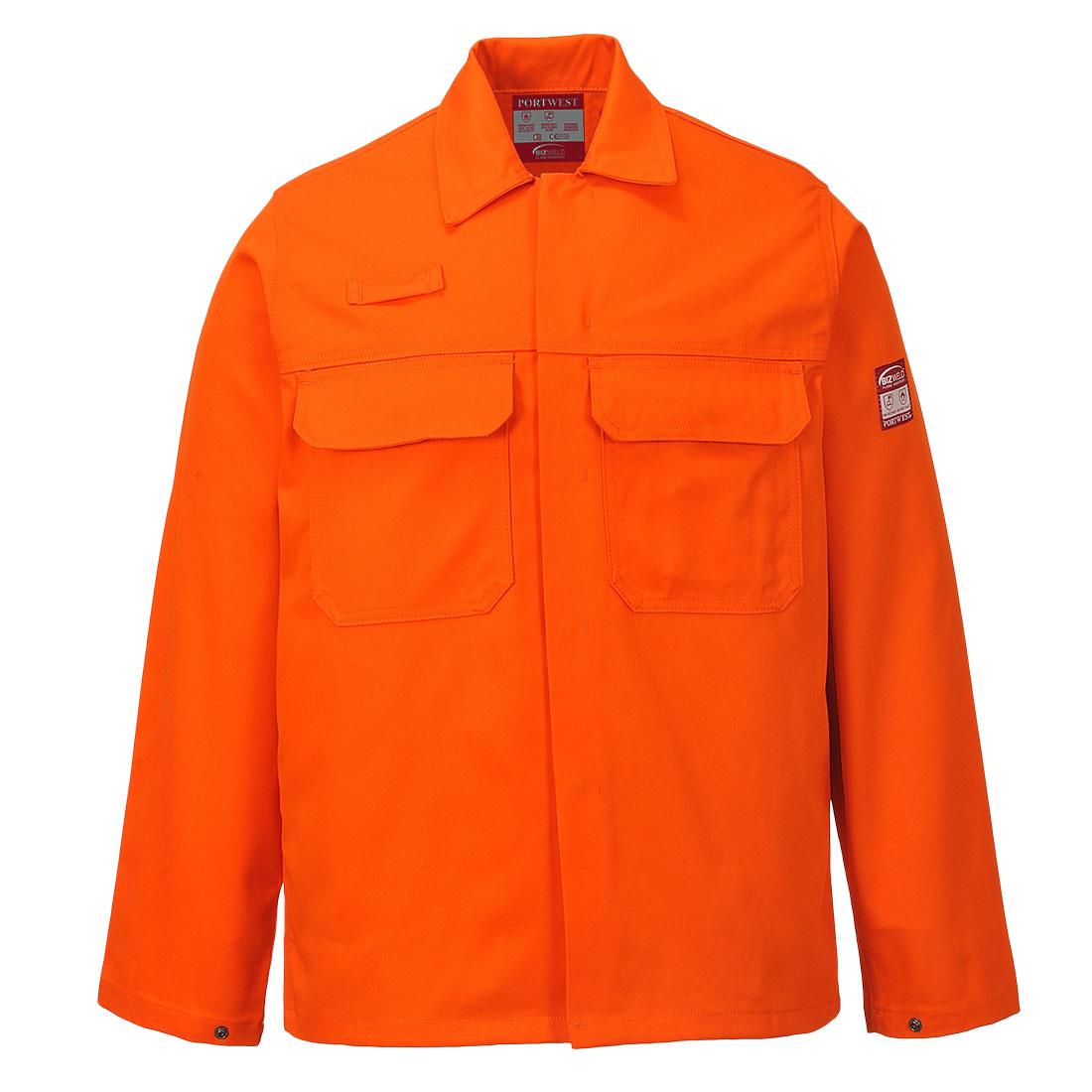 Veste soudeur, coton bizweld 330g, EN11611 et EN11612