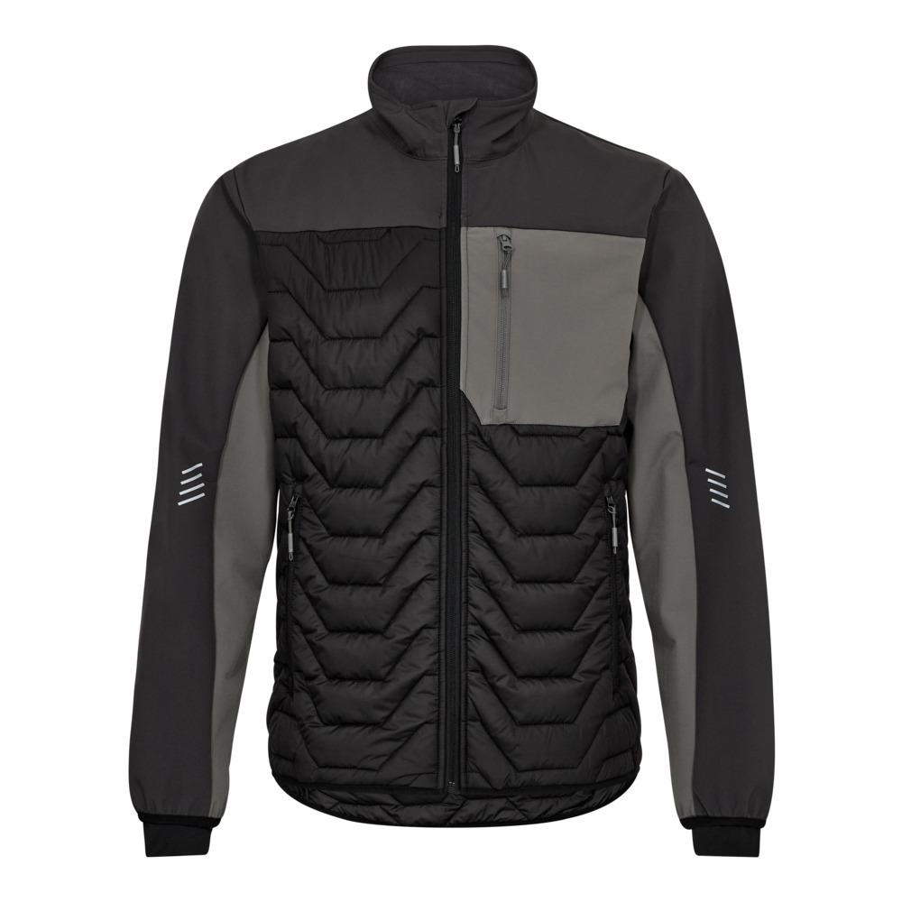 Blouson bi-matière matelassé /softshell Engel Gamme ENTIRE 1328 Ecoresponsable