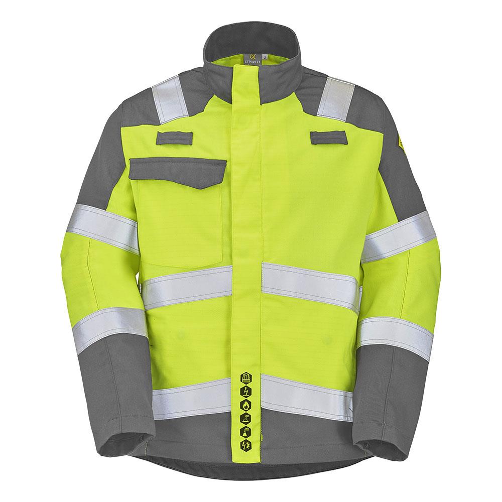 Blouson MULTIRISQUE ATEX HV bicolore BLANCAS 260 Gr/m²