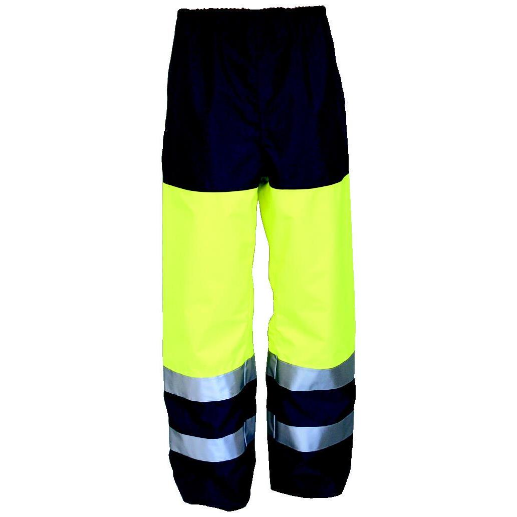 Pantalon pluie signalisation microporeux SOREN EN471 2.2 - EN343 3.3.