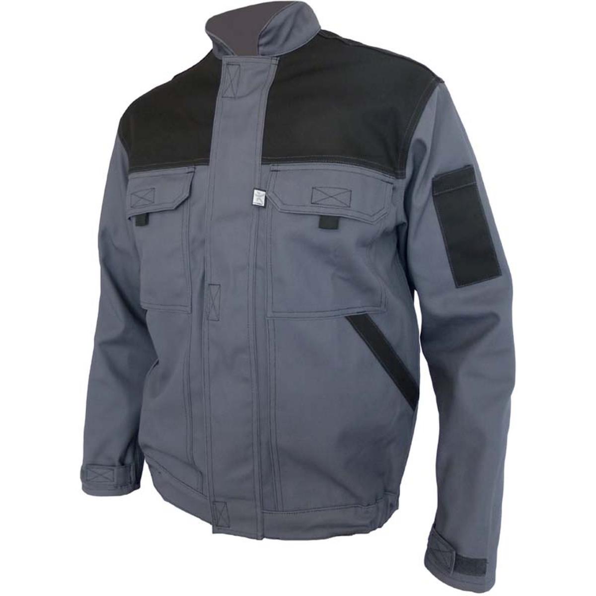 Blouson TYPHON C/P Gris/noir sans partie metallique