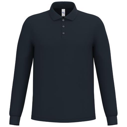 Polo Piqué Lsl Homme Manches Longues IB290