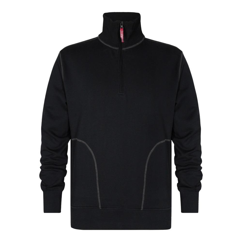 Sweat col zippé en molleton ENGEL