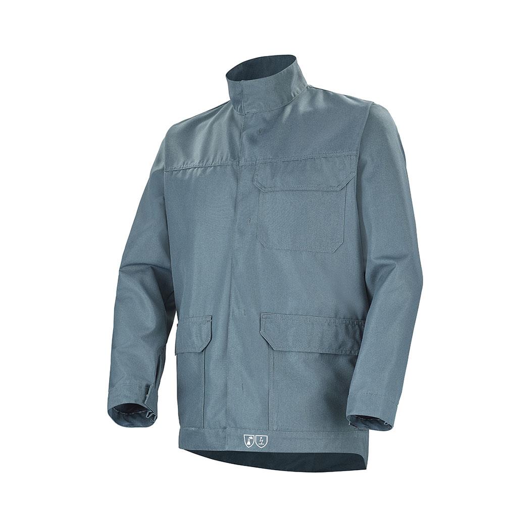 Veste de travail CHEMICAL-PRO , resistance chimique et antistatique.