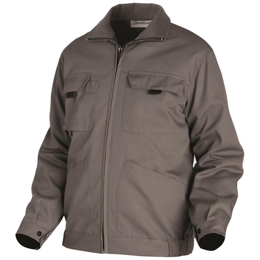 Blouson multipoche Molinel gamme OPTIMAX en polyester/cotong lavage industriel