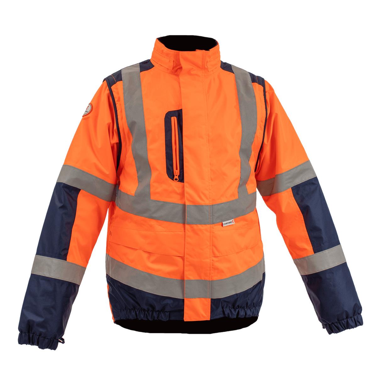 Blouson signalisation ILONA 4, manches amovibles, integrable sur parka ILONA