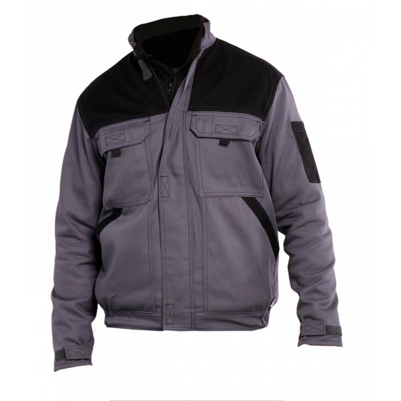 Blouson TYPHON C/P Gris/noir sans partie metallique