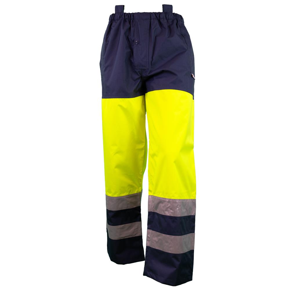 Pantalon pluie signalisation microporeux SOREN EN471 2.2 - EN343 3.3.