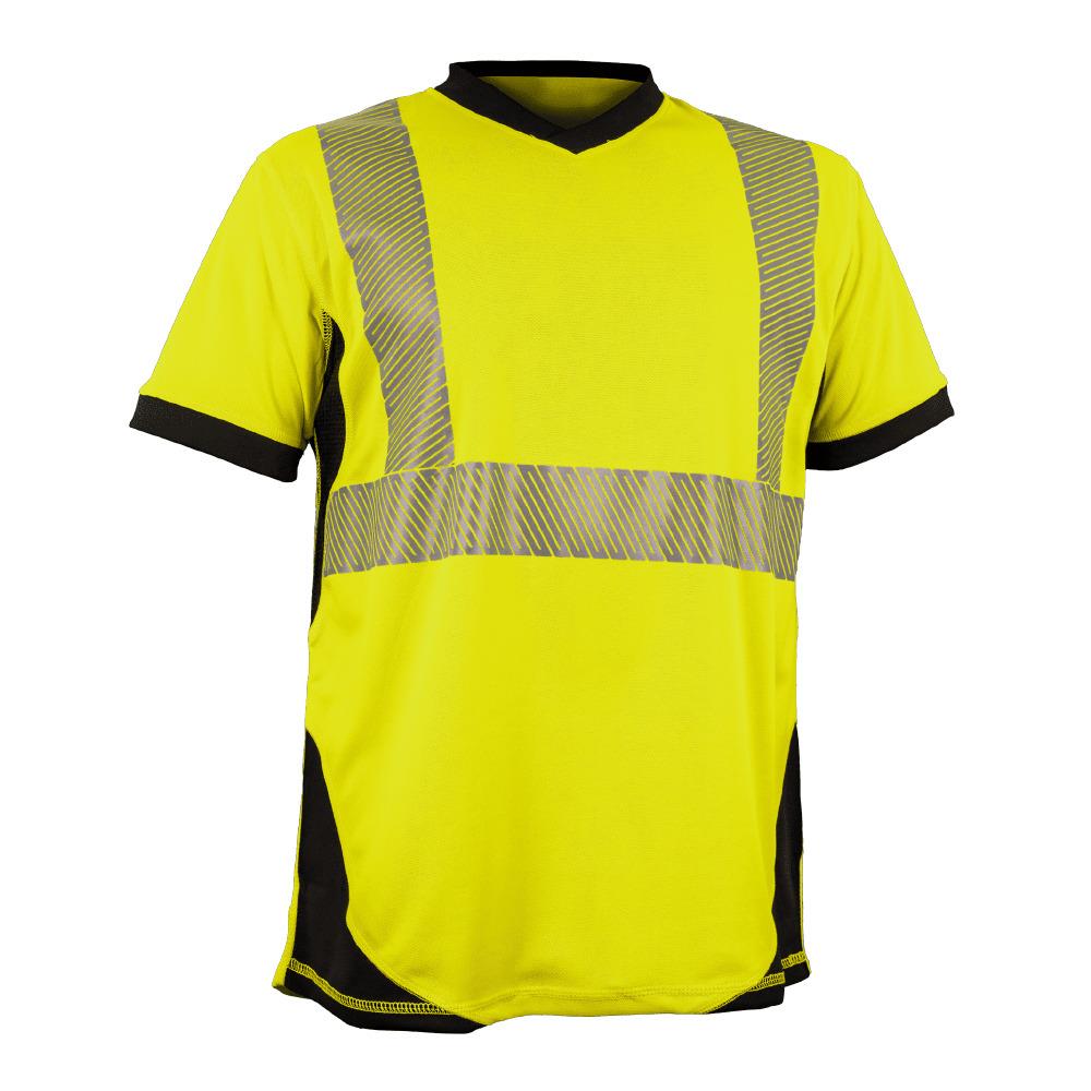 Teeshirt HV FUTUNA  EN20471 classe 2  EN ISO 13758-2  UPF40+ Ecoresponsable