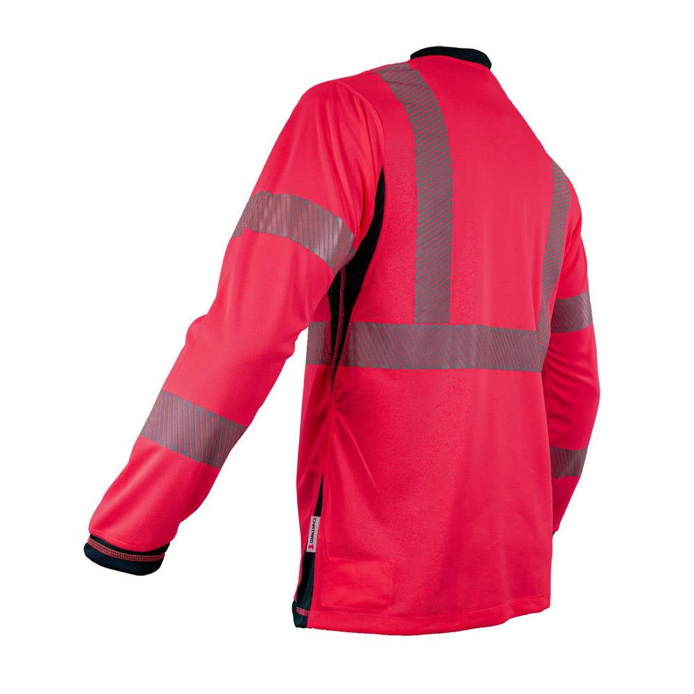 Teeshirt HV FUTUNA manche longue EN20471 classe 2 EN ISO 13758-2 Ecoresponsable