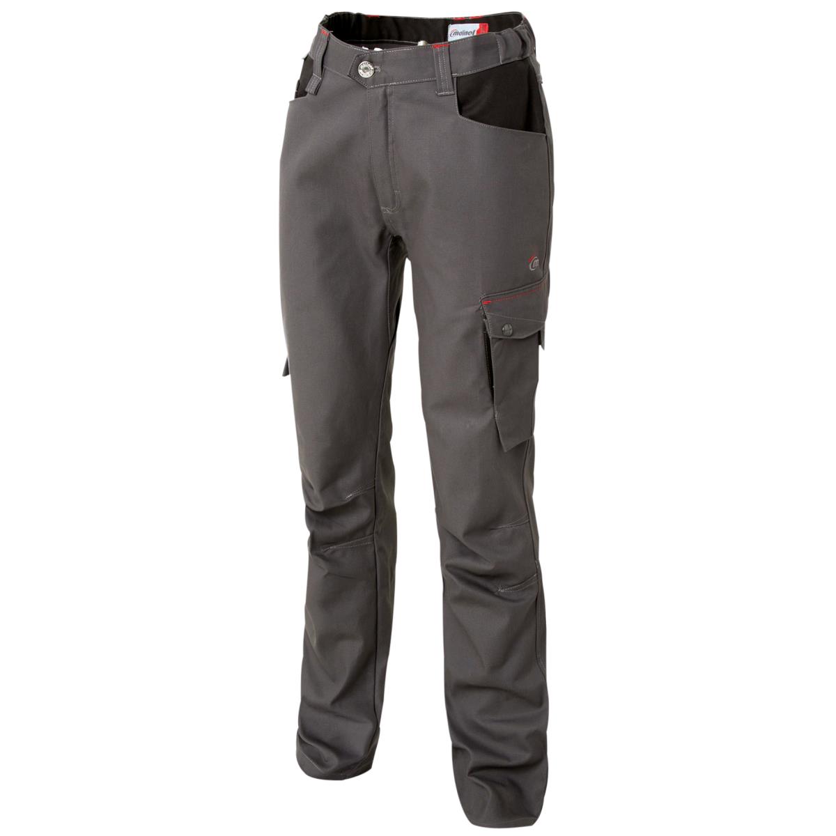 Pantalon multipoche B-STRONG natté cp + Tissu de renfort Abrastop