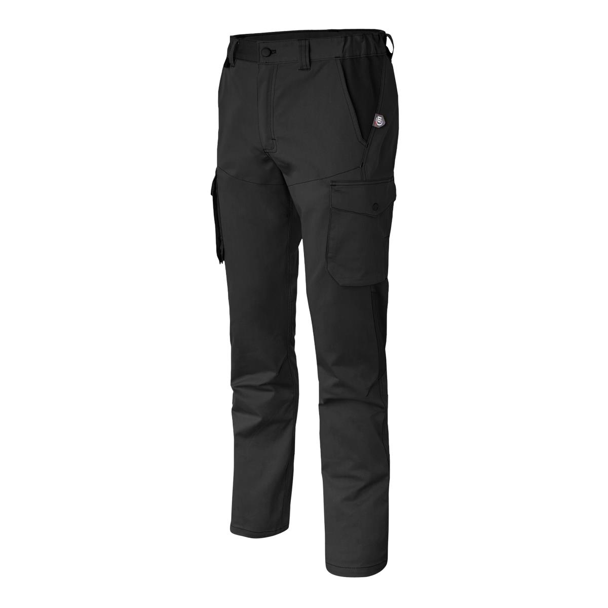 Pantalon OVERMAX multipoches en coton/poly/cordura stretch