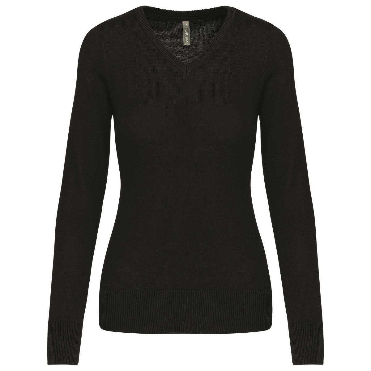 Pull Col V Femme KP966