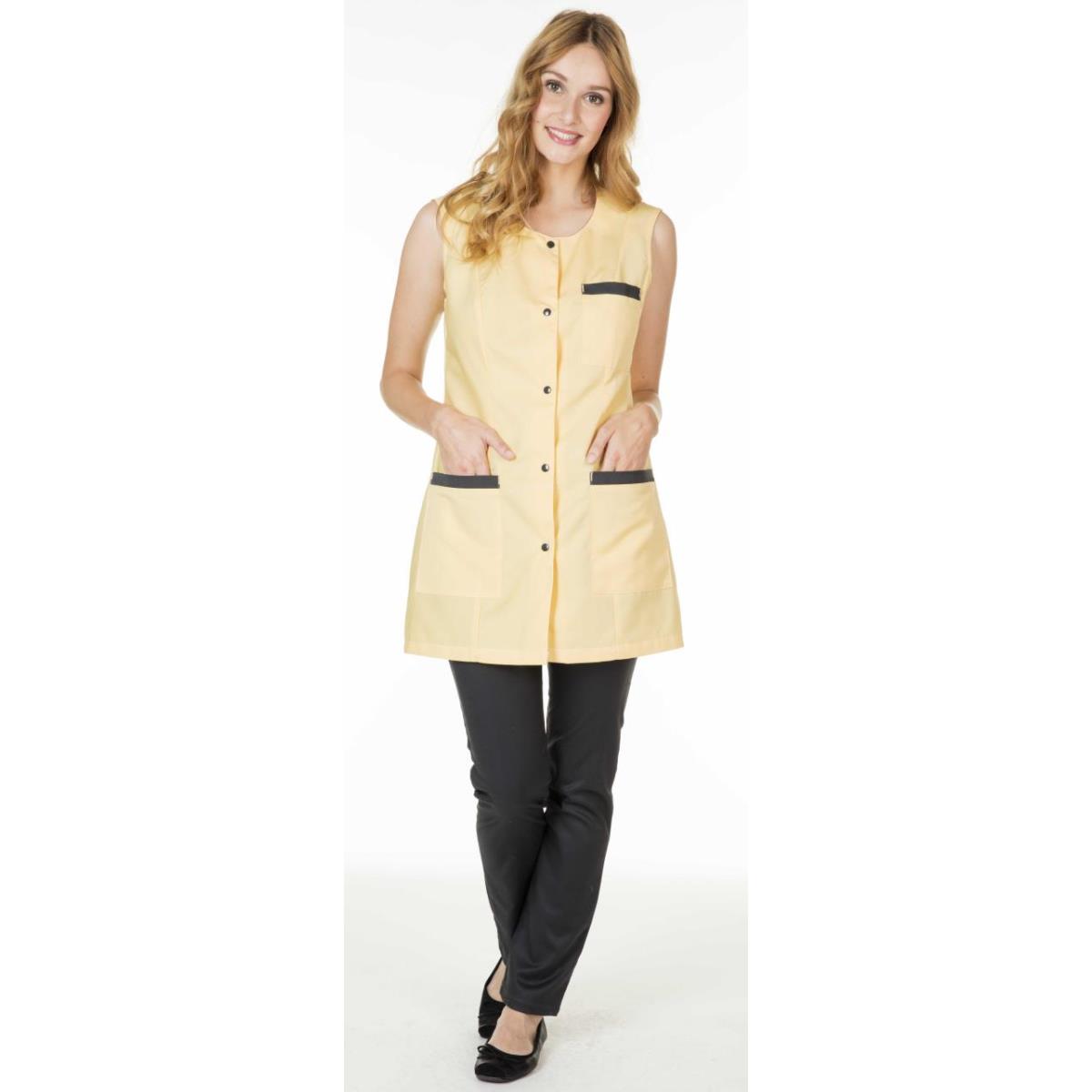 Tunique CAROLE sans manches  65% polyester 35% coton