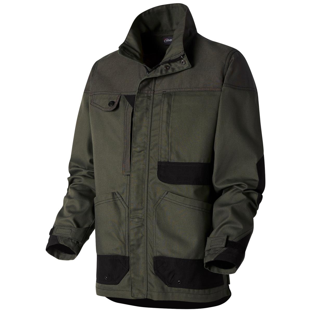 Veste de travail NATURTECH LIFE natté 65% polyester 35% coton 310 Gr/m²
