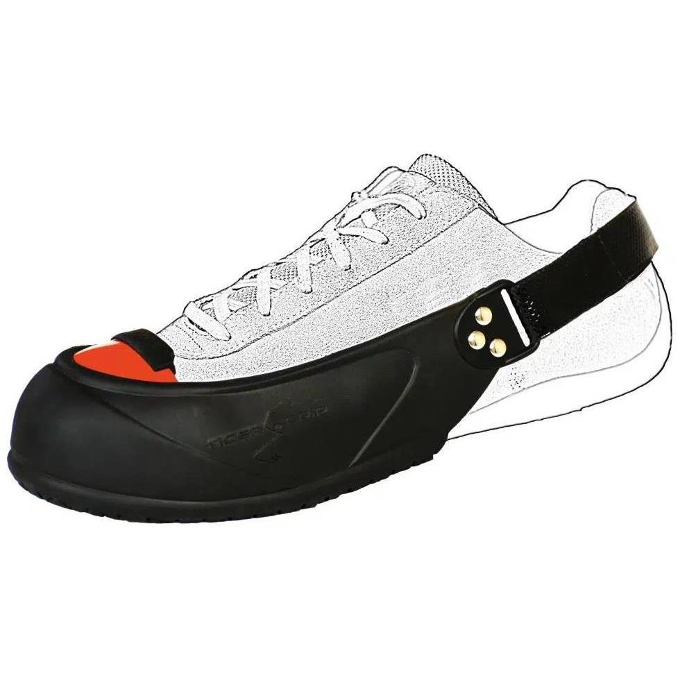 Paire d'embout de sécurité avec semelle antidérapant protection du visiteur