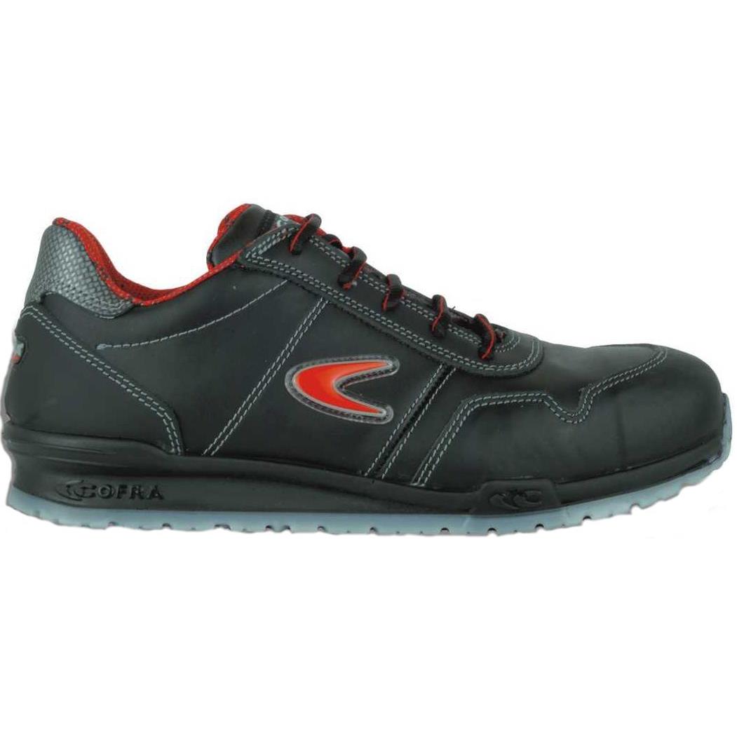 Tennis de sécurité ecoresponsable ZATOPEK S3S CI FO SR  tige cuir hydrofuge