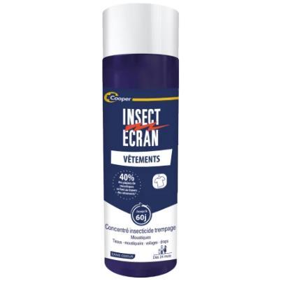 Flacon de 200ml de solution concentrée répulsif Tiques pour trempage vêtements