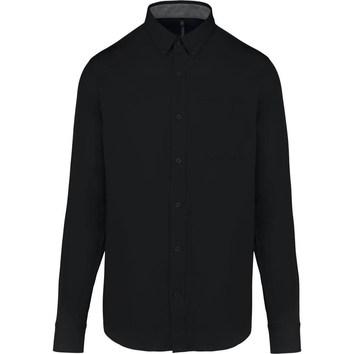 Chemise coton manches longues Nevada homme Kariban