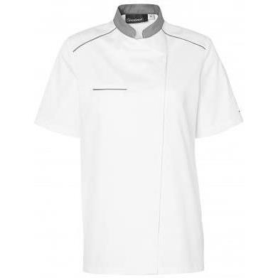 Veste de cuisinier femmee NEOSPIRIT manches courtes
