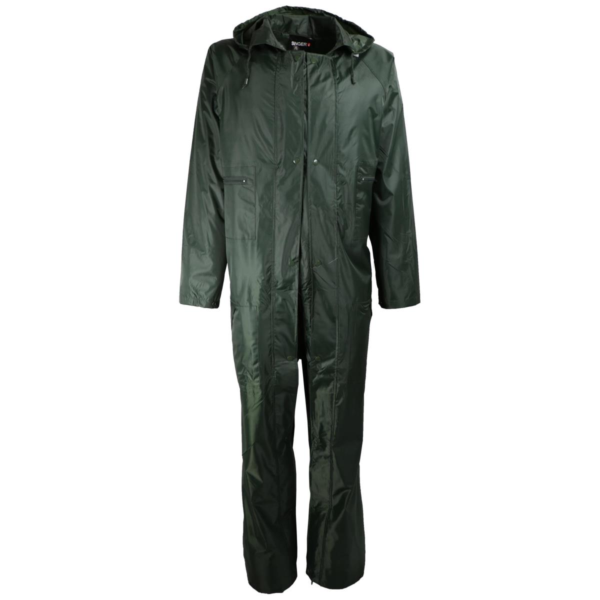 Combinaison de pluie nylon, double fermeture