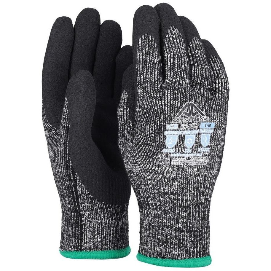 Paire de gant hiver anticoupure ACTIVE ICE I3460 4X42D 15 enduit nitrile sablé I