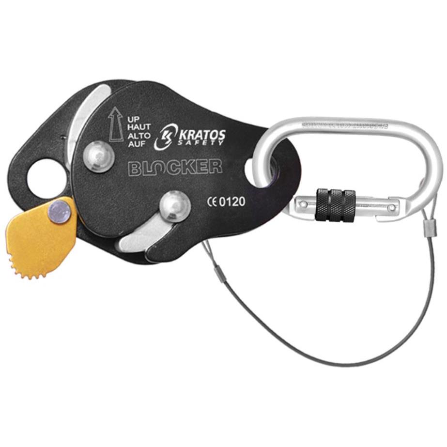 Antichute compact coulissant BLOCKER Kratos pour corde tressée  de 11mm