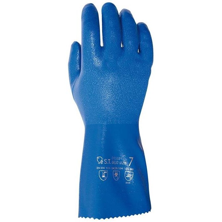 Gant G636 nitrile tout enduit 36 cm épaisseur 0.80 mm