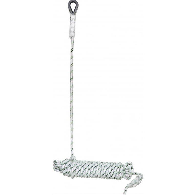 Drisse d'assurage 11mm avec 1 boucle cossée pour coulissant BLOCKER