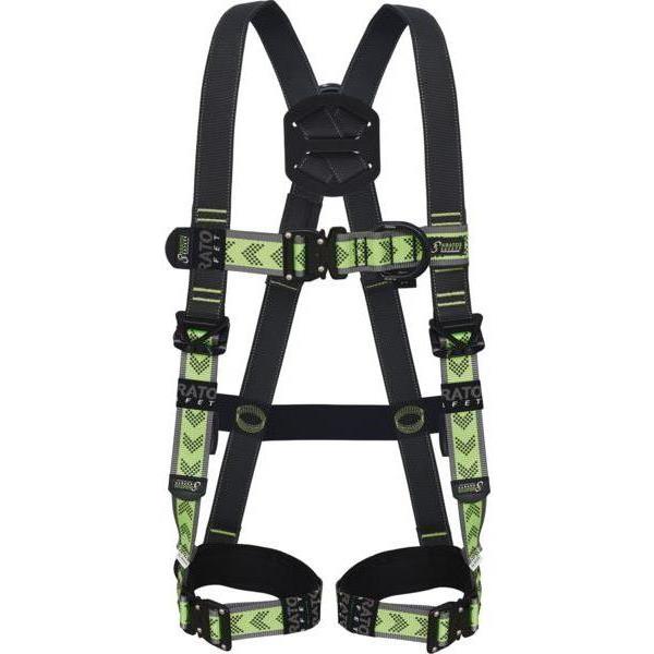 Harnais SPEED'AIR2 2 points, bouclerie automatique, sangles élastiques