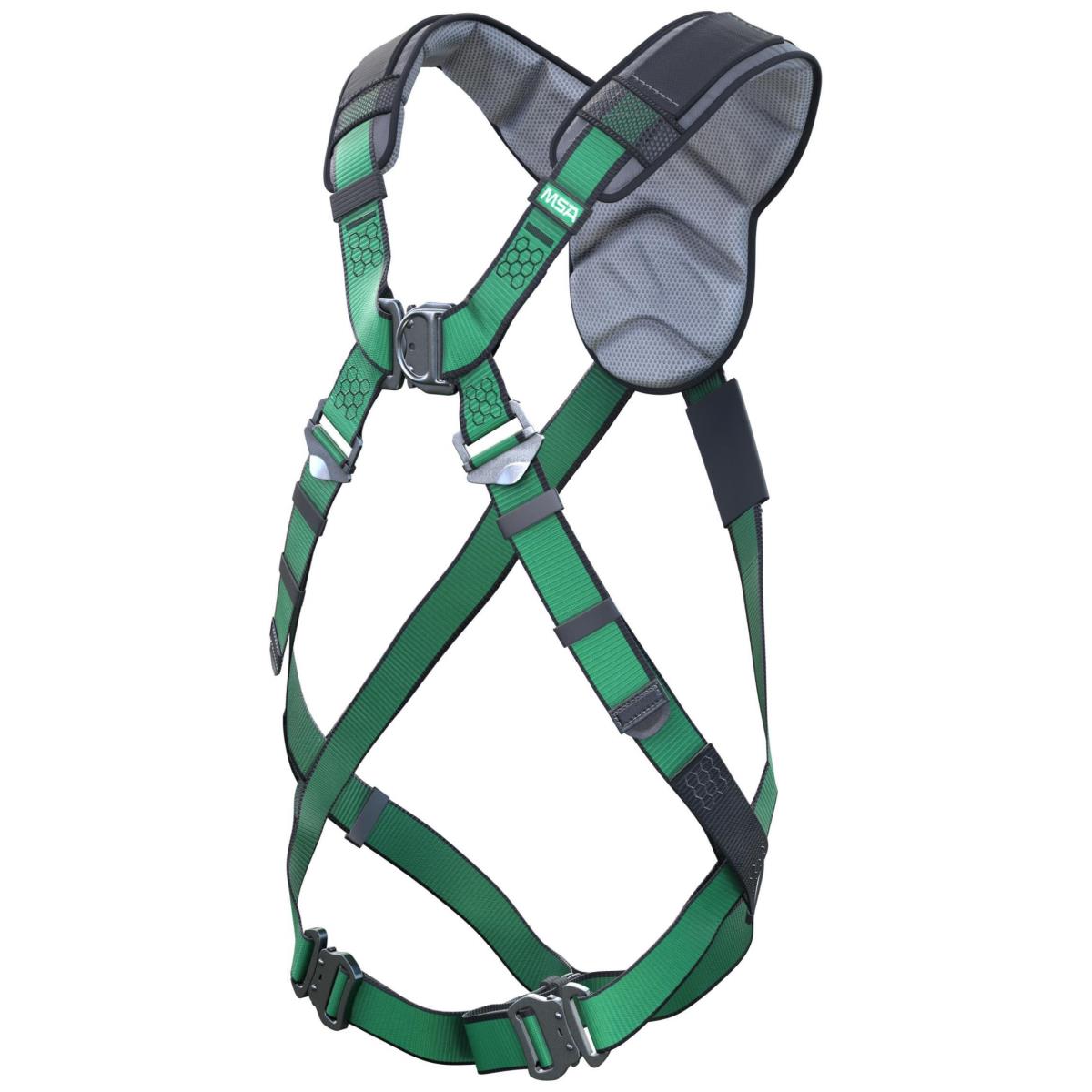 Harnais MSA V-FORM+ , 2 points dorsal + sternal, boucles auto