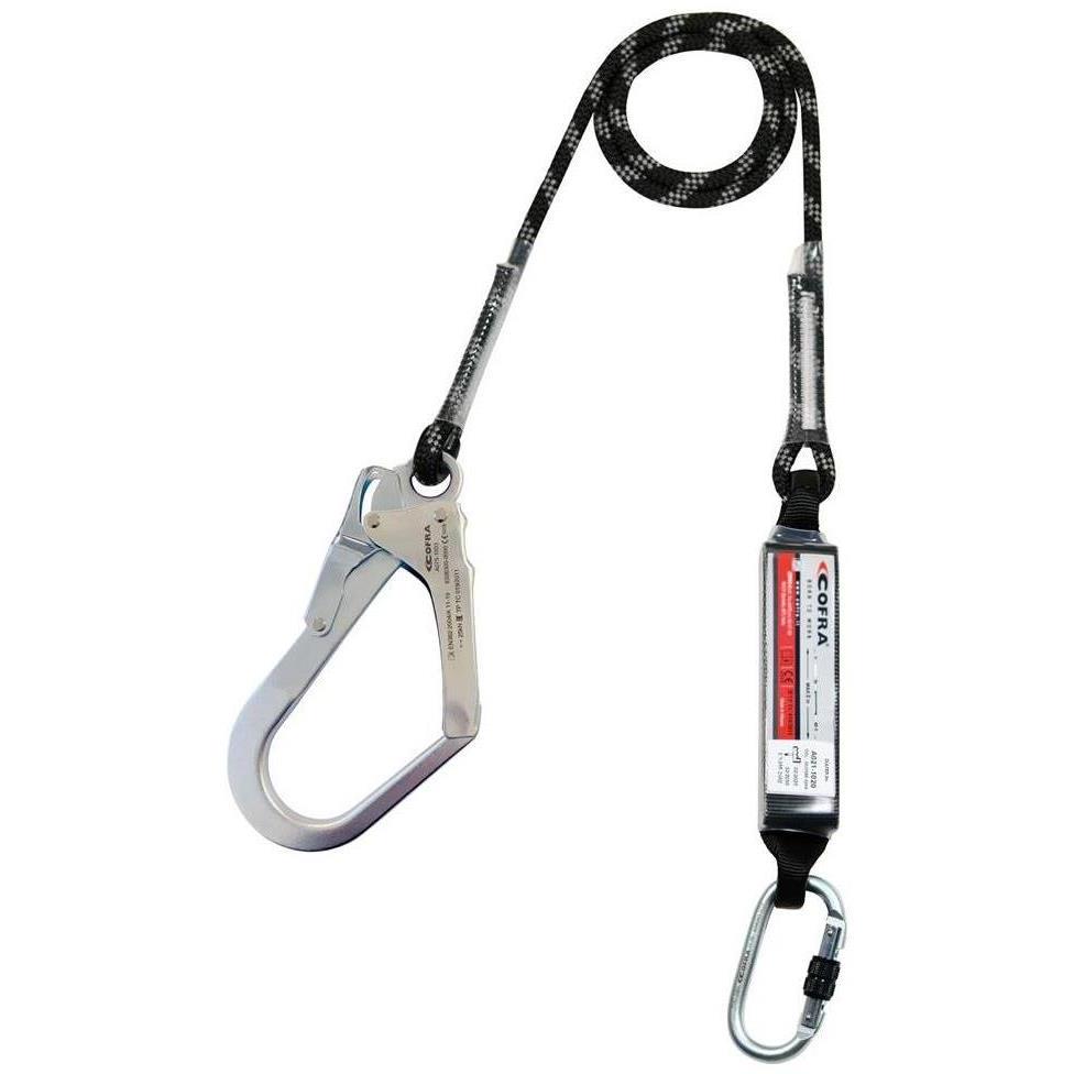 Longe simple avec absorbeur d'énergie intégré Cofra A021