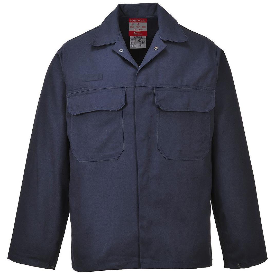 Veste soudeur, coton bizweld 330g, EN11611 et EN11612