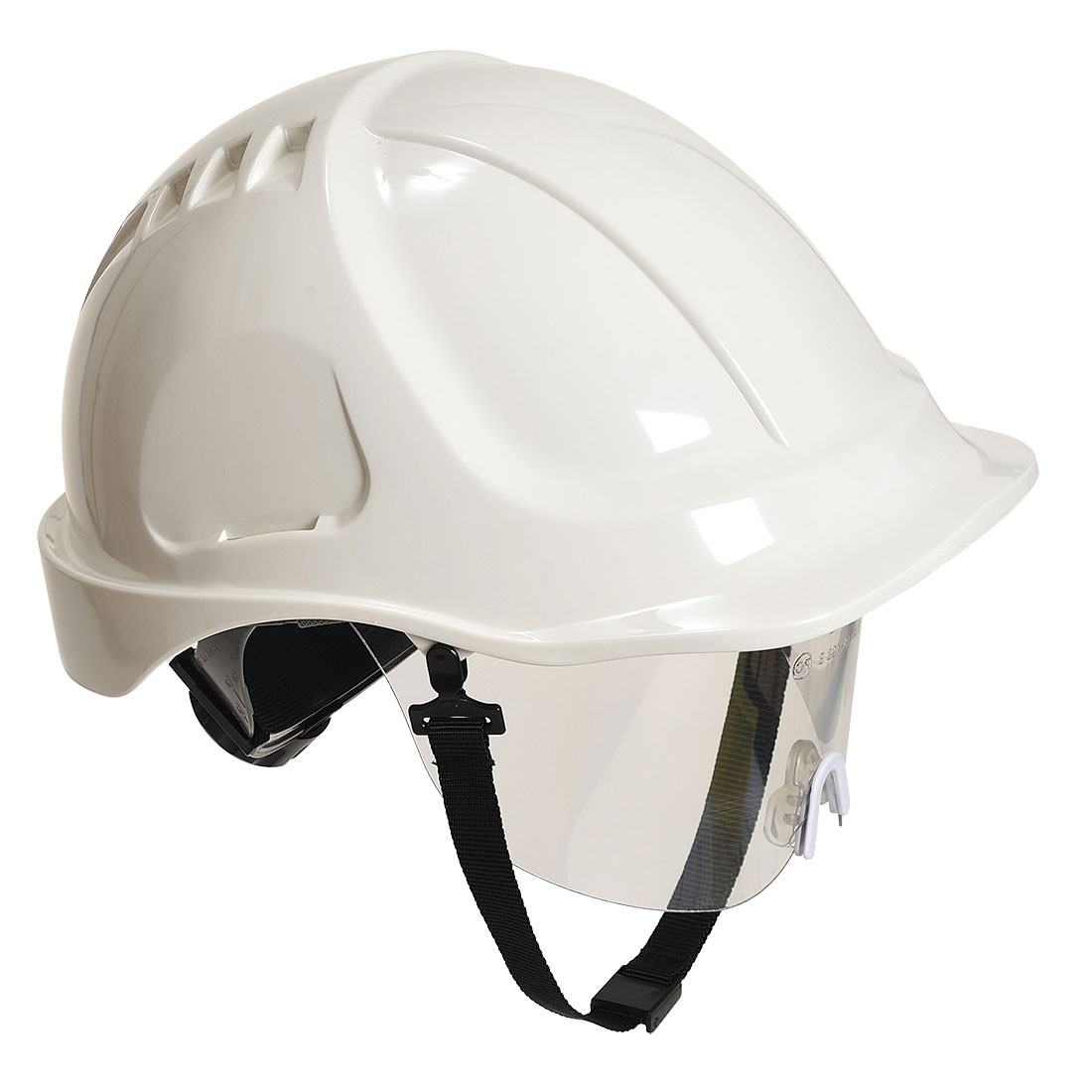 Casque ENDURANCE PLUS PW54  non ventilé + visière + jugulaire