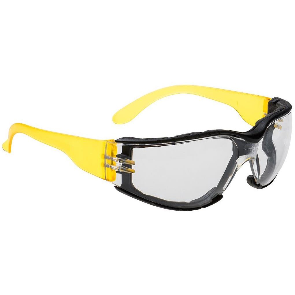 Paire de lunettes de sécurité PS32 Incolore avec mousse détachable