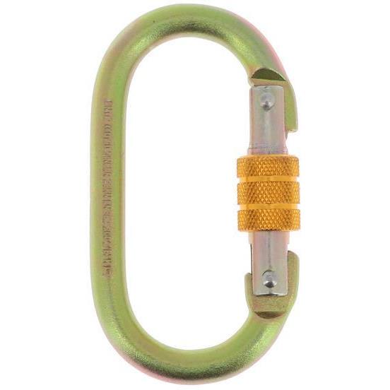 Mousqueton standard a vis acier ouv. 18mm