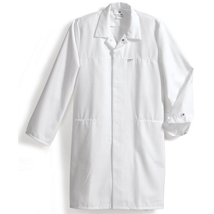 Blouse unisexe alimentaire en polycoton