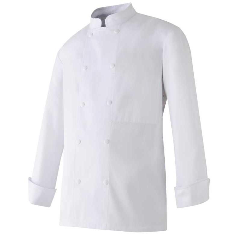 Veste de cuisinier VDNS3 coton blanc