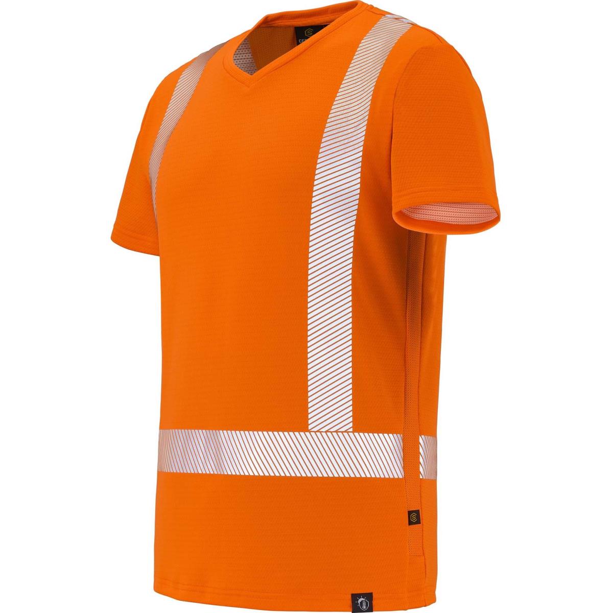 Teeshirt rafraichissant HV  ICEWORK MC classe 2 , ATEX