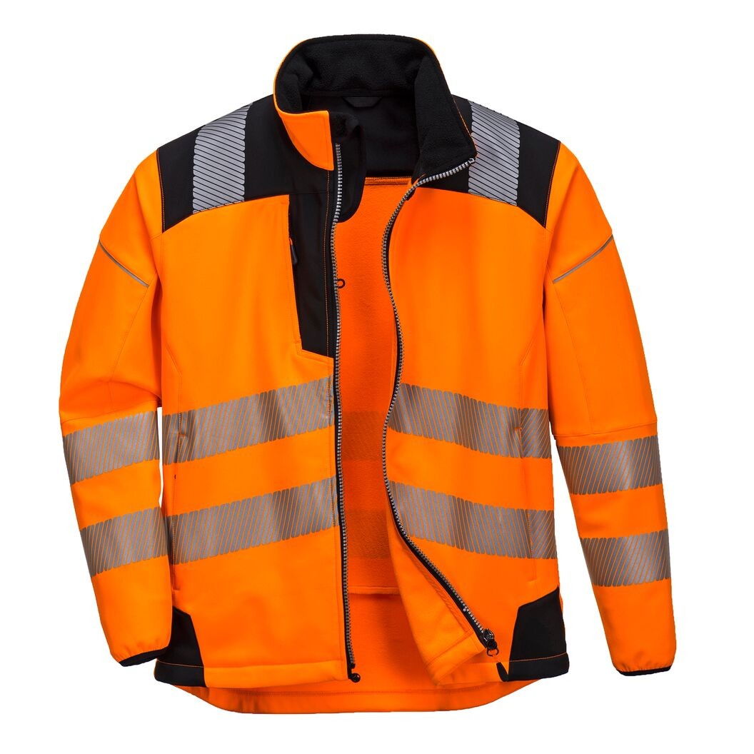 Veste softshell VISION  haute visibilitéT402 Portwest