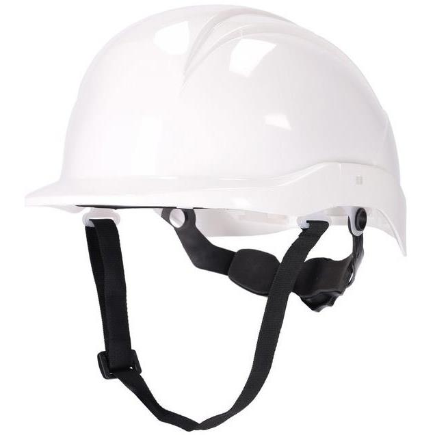 Casque chantier HD9 à réglage crémaillère avec jugulaire 2 points