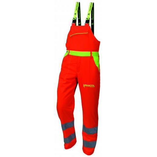 Cotte bûcheron FI335 type A classe 3 28m/s EN20471 classe 2