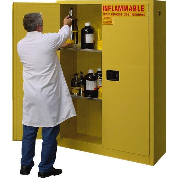 Armoire de sécurité pour produits inflammables