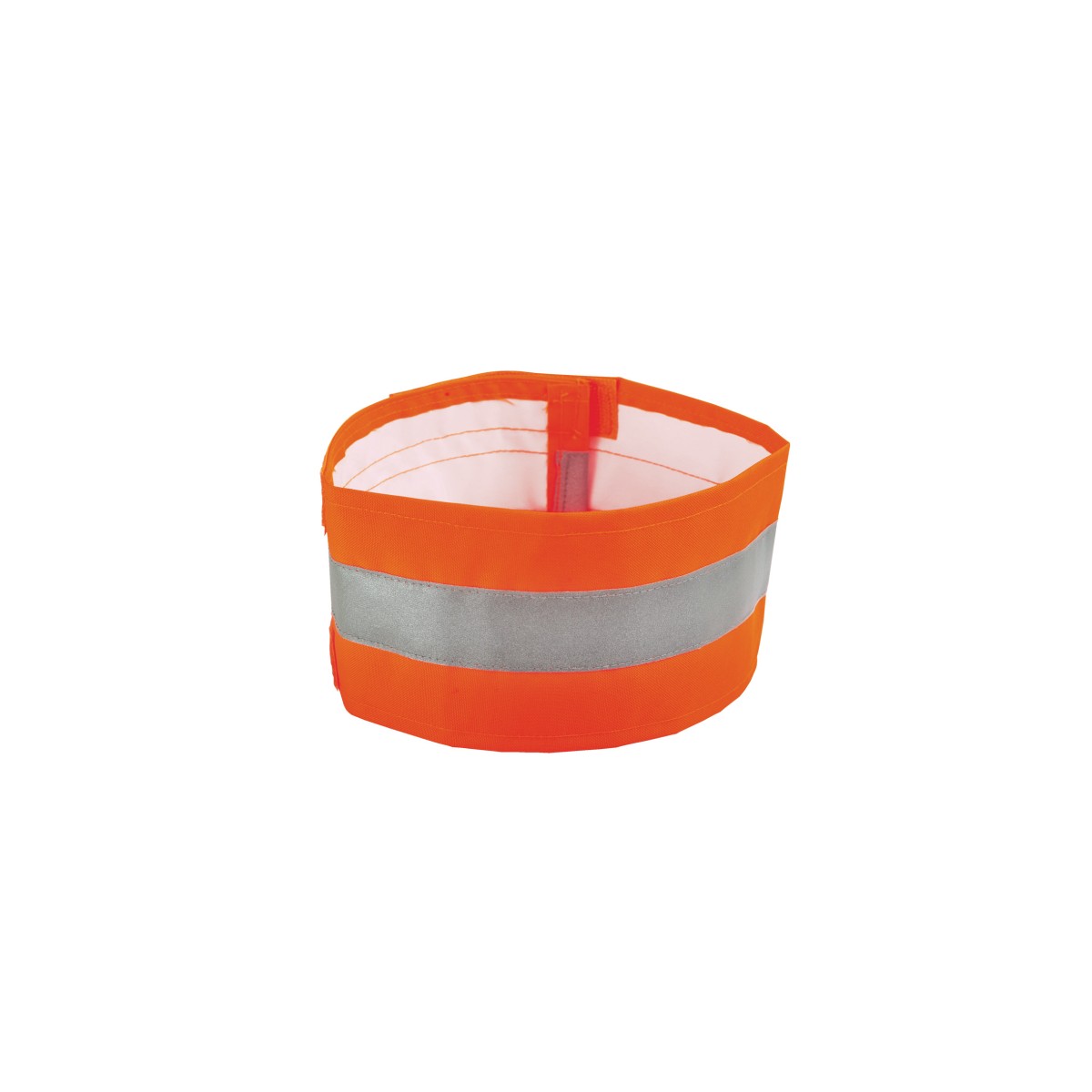 Brassard HV polyester enduit PU avec bandes rétroréfléchissante de 30mm