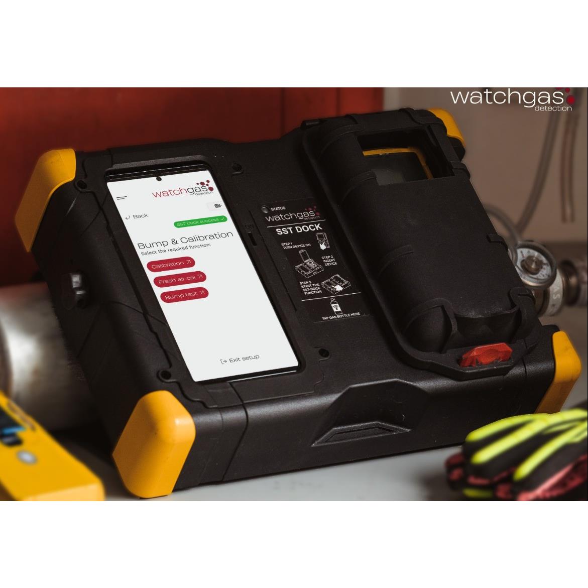 Station de contrôle SST DOCK pour tous les détecteurs de la gamme SST