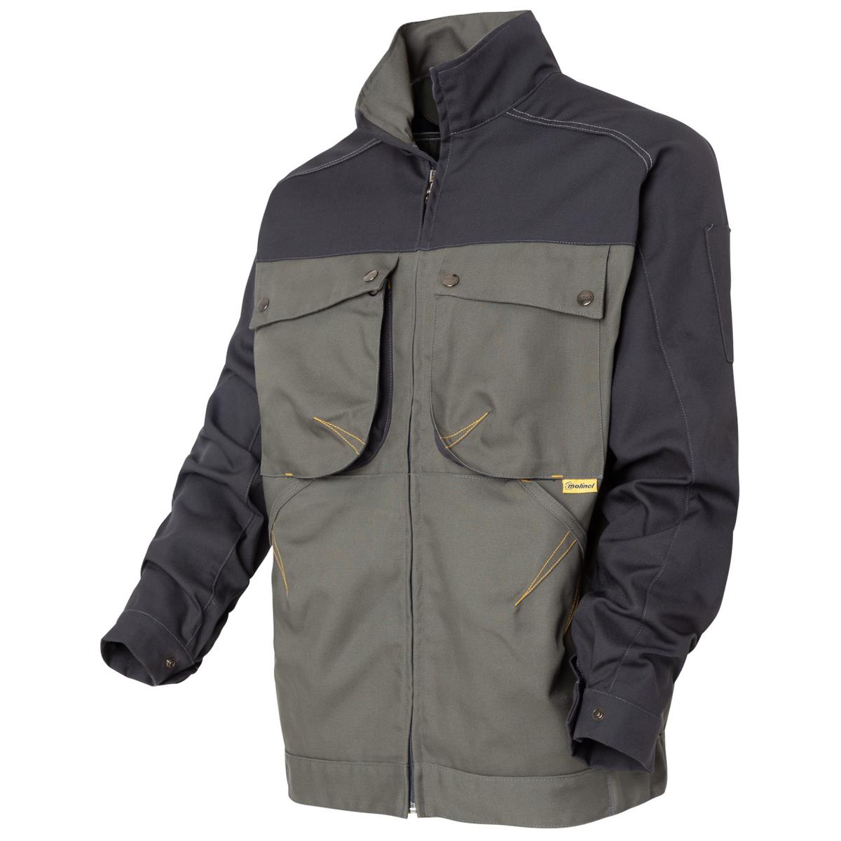 Blouson G-ROK Molinel 65/35 polycoton 310 g/m² armure panama